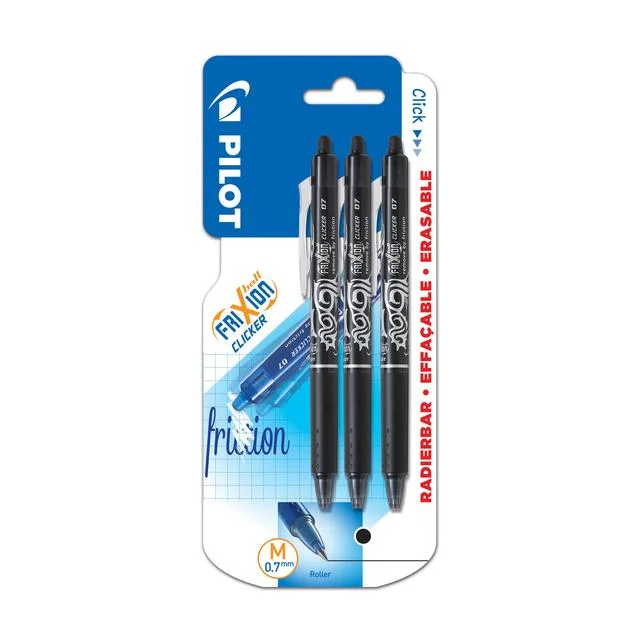 - Pet smart GPS locatorPilot FriXion Clicker Erasable Ink Rollerball Pen 07 Medium - Black   3 per pack