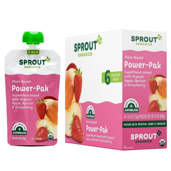 - Winter warm clothes for short-haired dogsSprout Superfruit Apple, Apricot & Strawberry 4.22 Oz - Pack Of 12