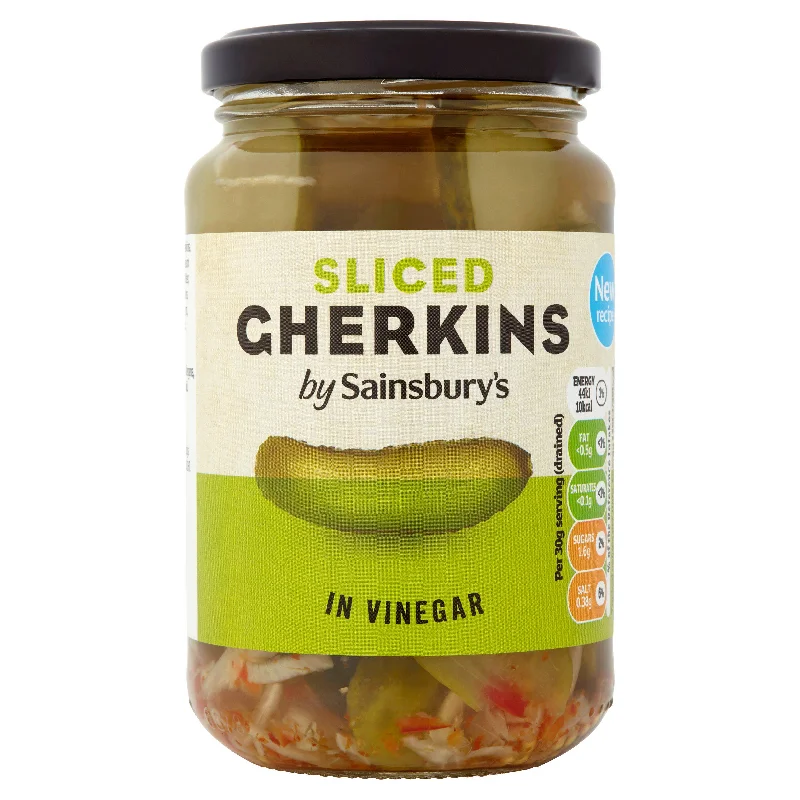 - Cat anti-jump window safety netSainsbury's Sliced Gherkins in Vinegar 340g (180g*)