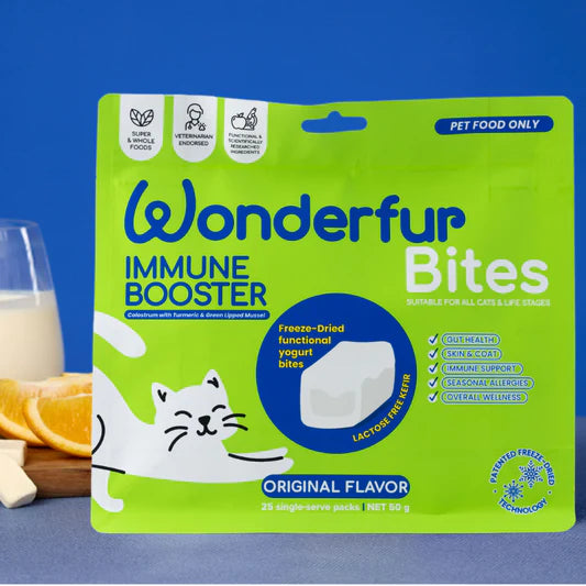 - Postoperative pet anti-licking Elizabethan collarWonderfur Bites Freeze-Dried Yogurt Immune Booster for Cats