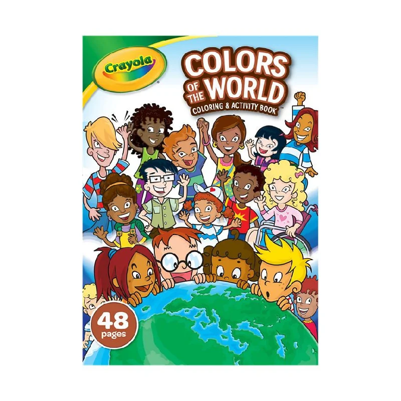 - Air box TSA certified check-inCrayola Colours of the World Colouring Book