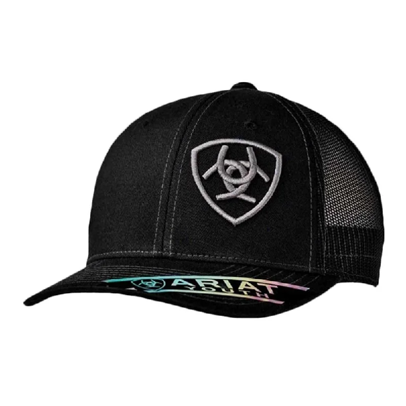 - Pet stroller can be taken on the planeYouth Offset Shield Logo Mesh Snapback Hat - Black