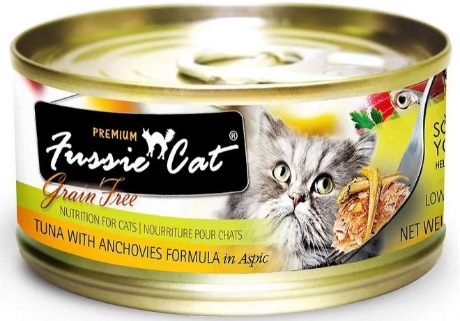 - Parrot climbing and standing wooden frameFussie Cat Premium Tuna with Anchovies Formula in Aspic Canned Food