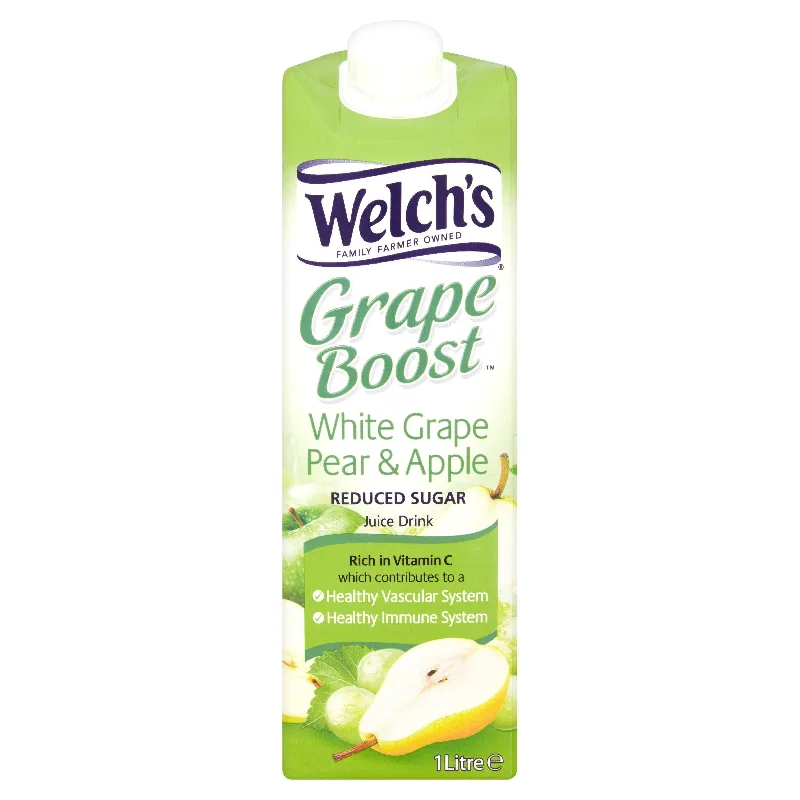 - Remote interactive pet feederWelch's White Grape, Pear & Apple Juice 1L