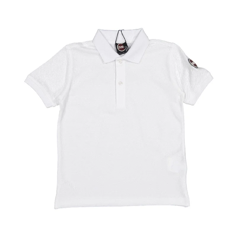 ---Colmar White Solid Polo