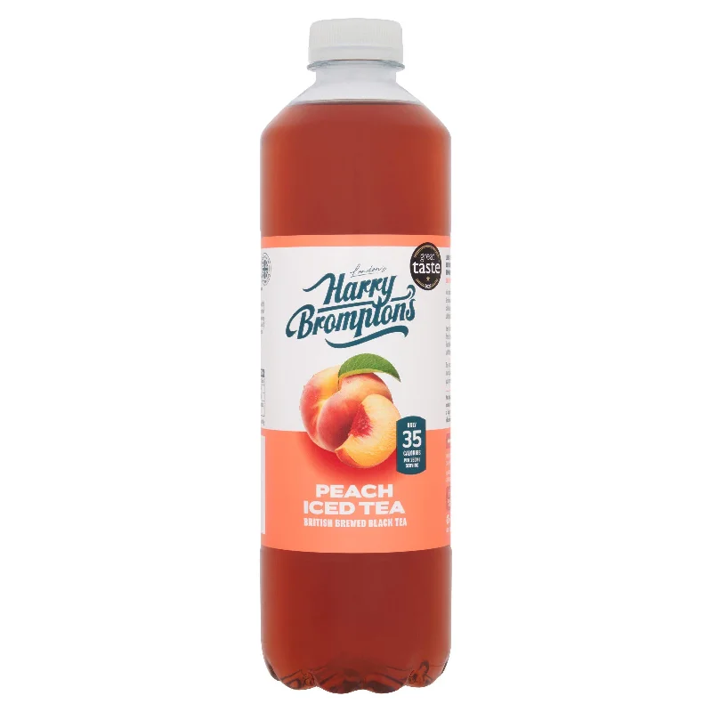 - Organic cotton dog bibsHarry Brompton's London Peach Iced Tea British Brewed Black Tea 1.25l