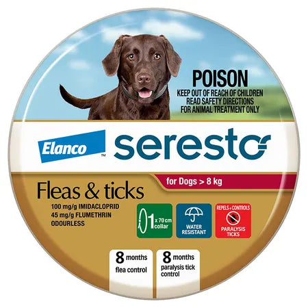 - Winter dog thick down jacketElanco Seresto Flea & Tick Dog Collar Medium - Large Over 8Kgs