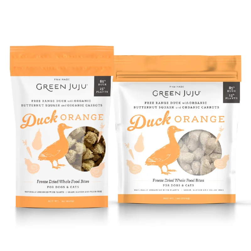 - Natural latex pet mattressDuck Orange Whole Food Bites Pack