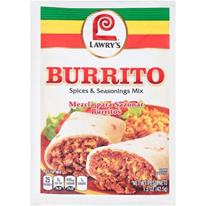 - Pet diabetes prescription foodLawry's - Burrito Seasoning Mix, 1.5 Oz - Pack of 12