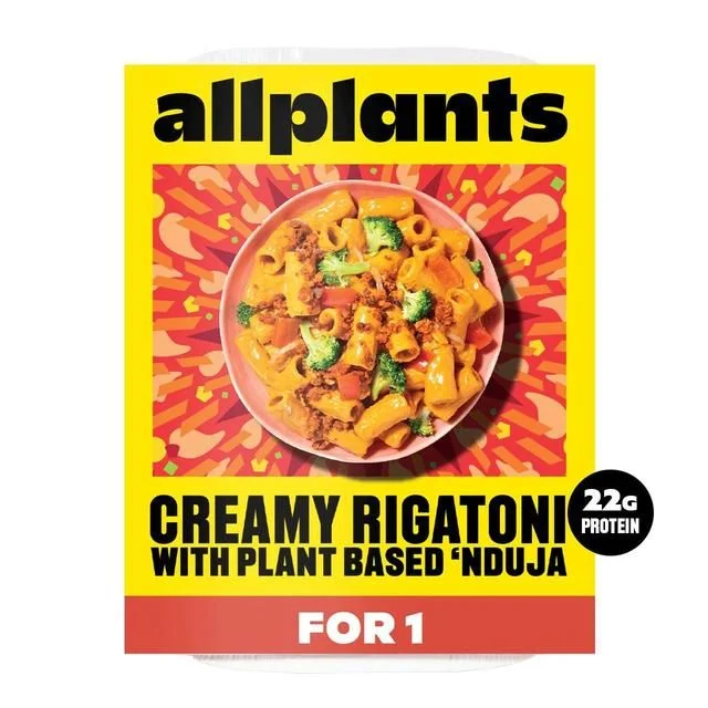 - Postoperative pet anti-licking Elizabethan collarallplants Creamy Rigatoni with Plant Based 'Nduja for 1   425g