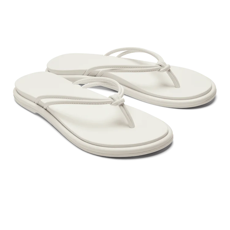  -Splash-proof food bowl AND Anti-choking slow food bowlWomen's Paki Sandal - White