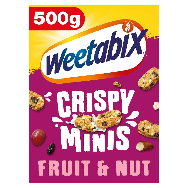 - Parrot climbing and standing wooden frameWeetabix Crispy Minis Fruit & Nut 500g