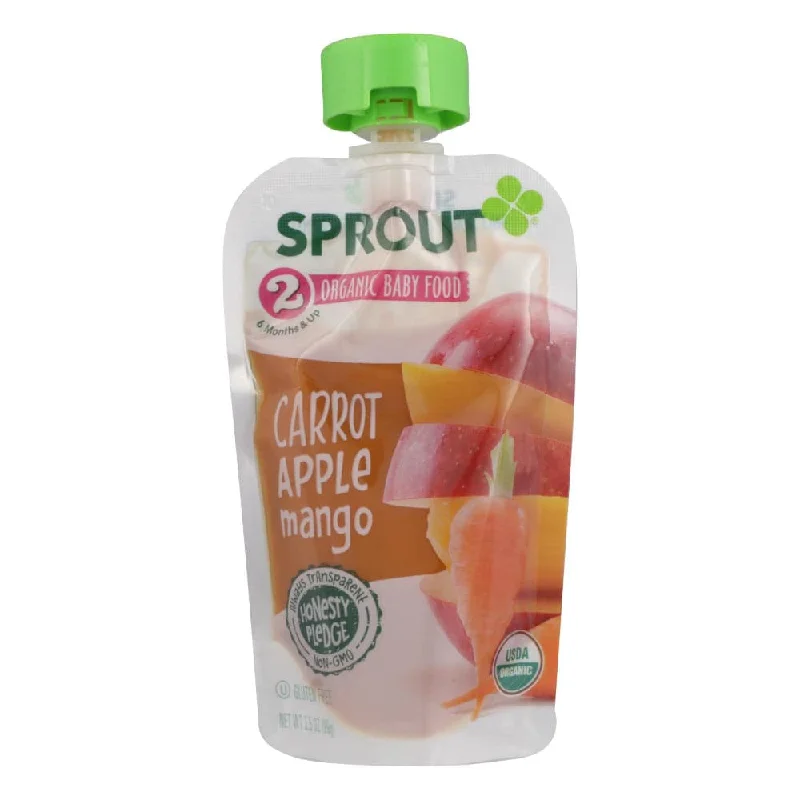 - Dog anti-slip matSprout - Organic Carrot Apple Mango Baby Food