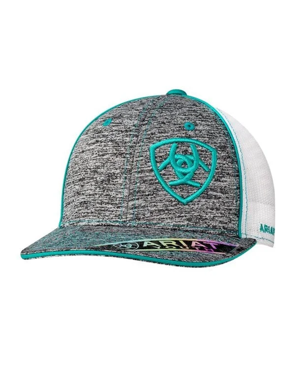 - Cat anti-jump window safety netYouth Offset Shield Logo Mesh Snapback Hat - Turquoise