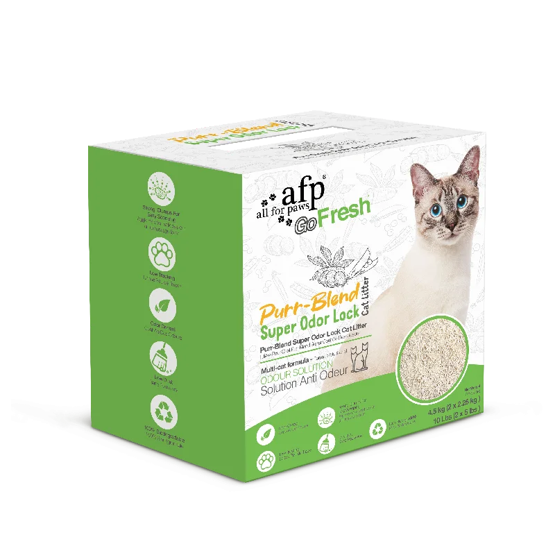 - Elderly dog ​​joint care mattress2 Boxes Go Fresh-Purr-Blend Super Odor Lock Cat Litte (2.25KG/ Box)