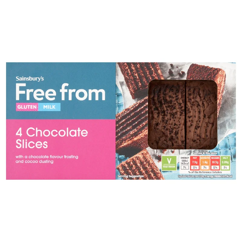 - Pet stroller can be taken on the planeSainsbury's Free From Chocolate Cake Slices x4