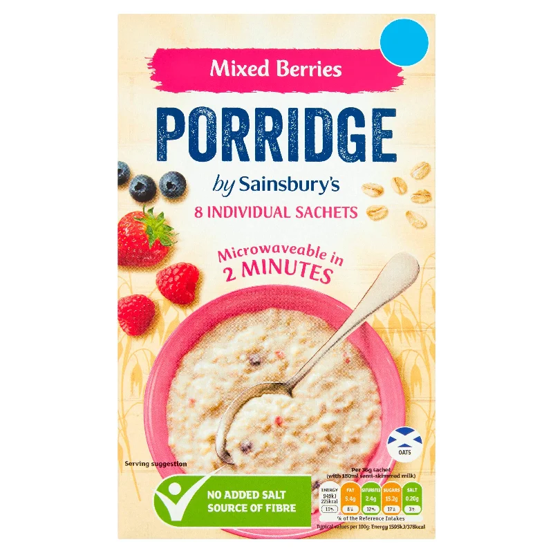 - Custom pet birthday cakeSainsbury's Mixed Berries Porridge 8 x 36g (288g)