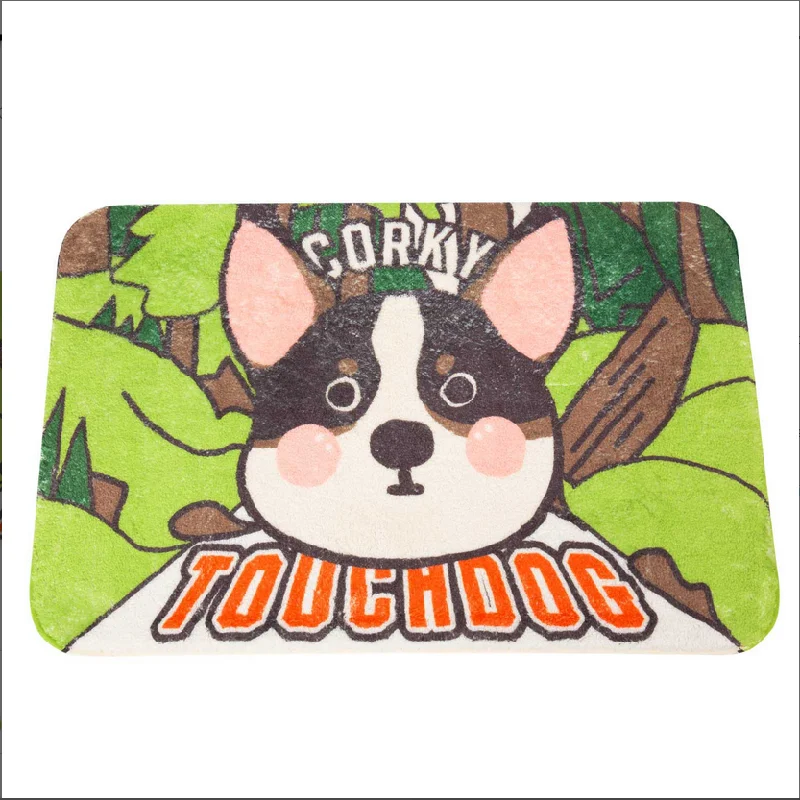 - Car dog seat beltTouchdog Rectangle Resting Mat - Corgi