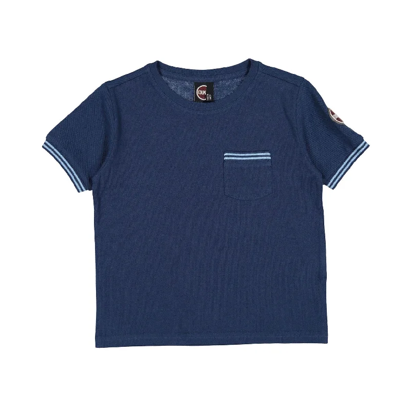 - Parrot climbing and standing wooden frameColmar Navy Pocket Tee