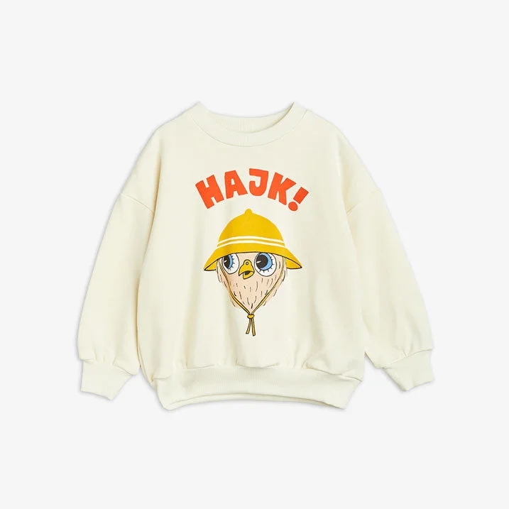 ---Mini Rodini White Hike Sweatshirt