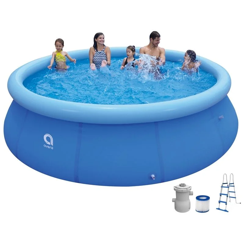 - Summer pet ice matInflatable Prompt Set Family Pool 3.6m With Pump And Ladder