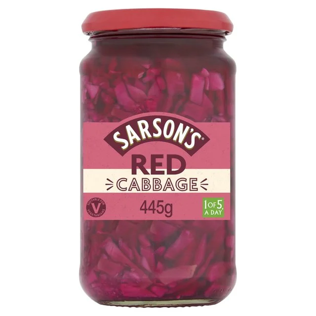 - Custom pet birthday cakeSarson's Sweet & Mild Red Cabbage   445g