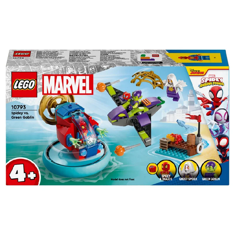 - Dog disposable foam shower gelLEGO Marvel Spidey and his Amazing Friends Spidey vs. Green Goblin 10793