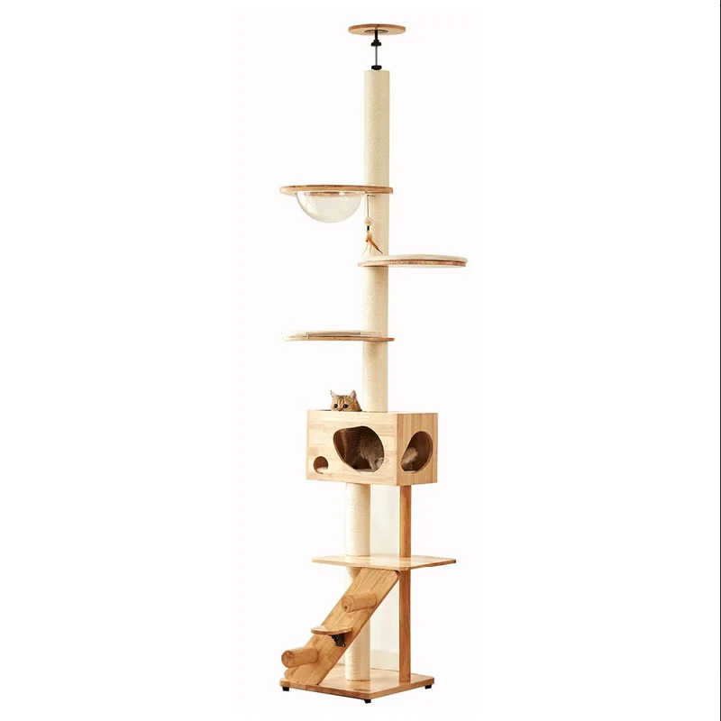 - Dog heart rate monitoring collarPetsbelle Babel I Solid Wood Cat Tree PS1403