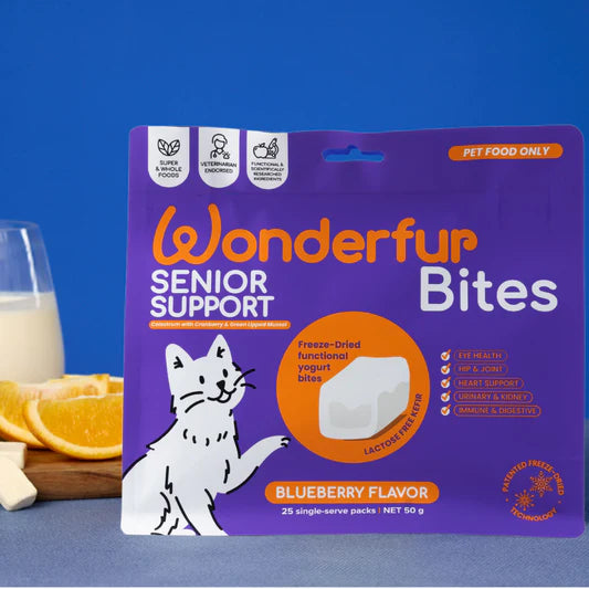 - Pet stroller can be taken on the planeWonderfur Bites Freeze-Dried Yogurt Senior Support For Cats