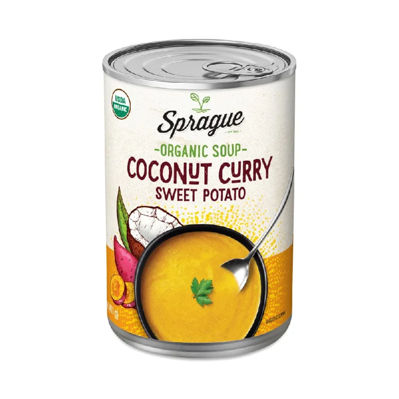 - Air box TSA certified check-inSpragua - Coconut Curry Sweet Potato Soup 14.5 Oz - ((Pack of 6))