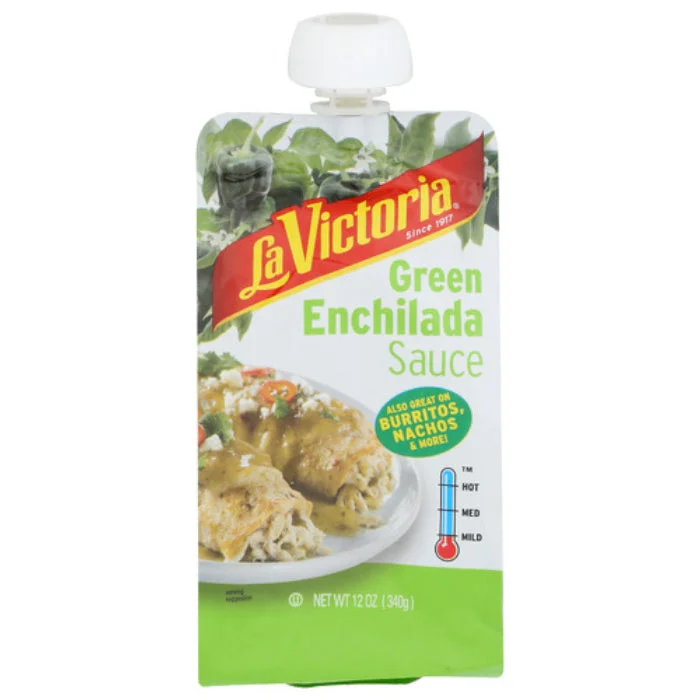 Pet ProductsLa Victoria - Green Enchilada Sauce Pouch, 12 Oz - Pack of 6