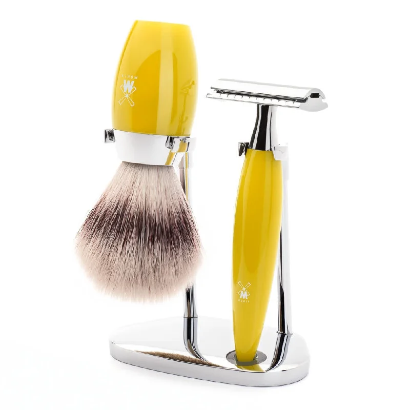 - Remote interactive pet feederMÜHLE Kosmo 3 Piece Shaving Set - Citrine Resin