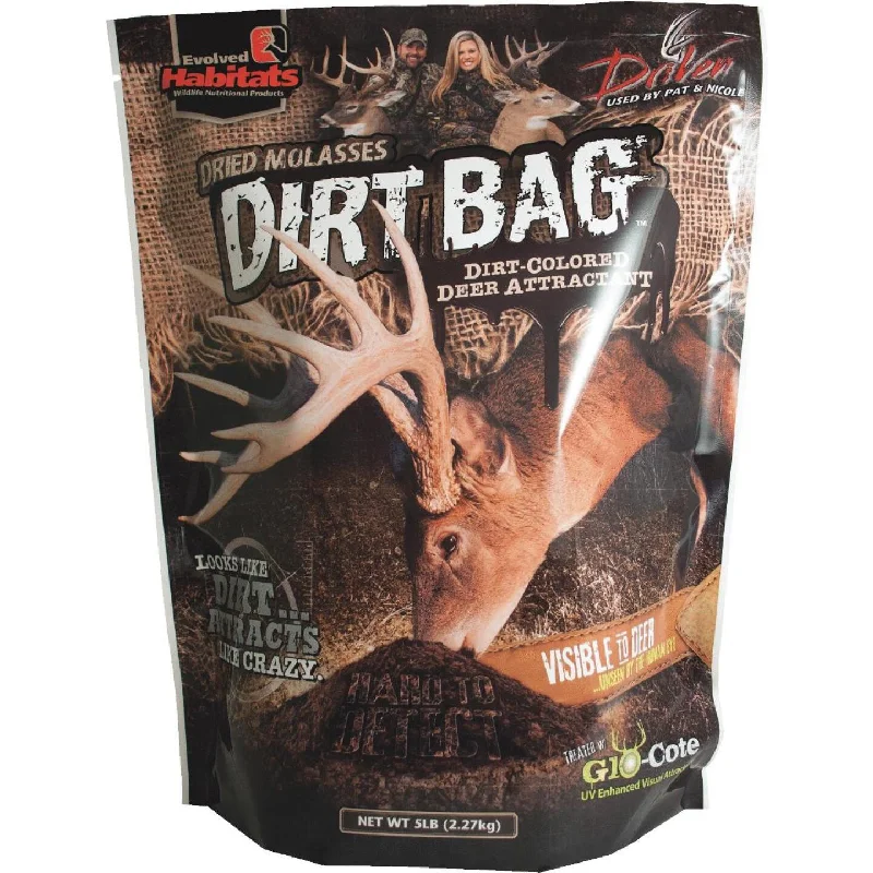 - Air box TSA certified check-inDirt Bag 5 Lb. Granular Deer Attractant