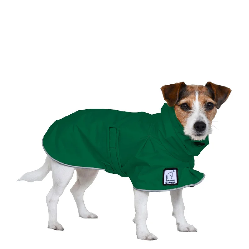 Pet birthday party clothesReCoat ♻️ Jack Russell Terrier Raincoat with Harness Opening