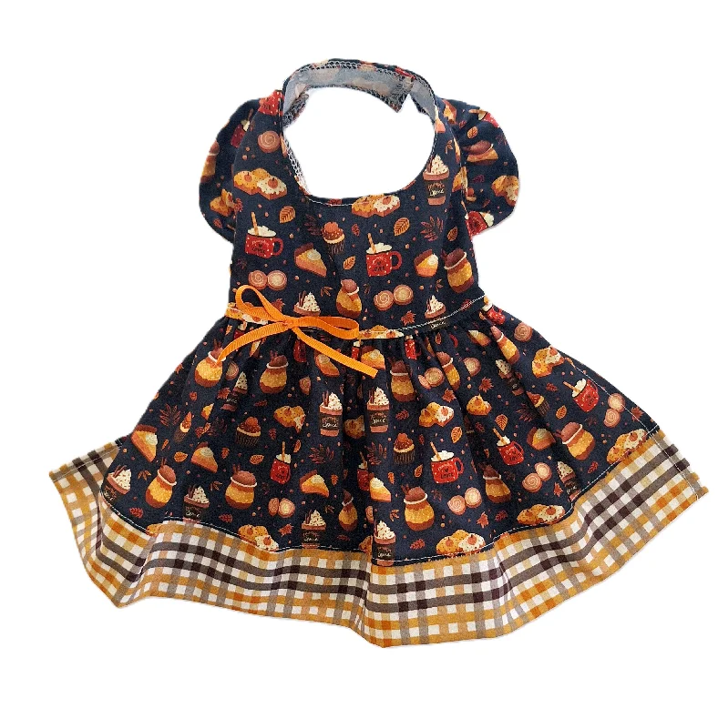 Pet anti-flea collarPumpkin Love Dress