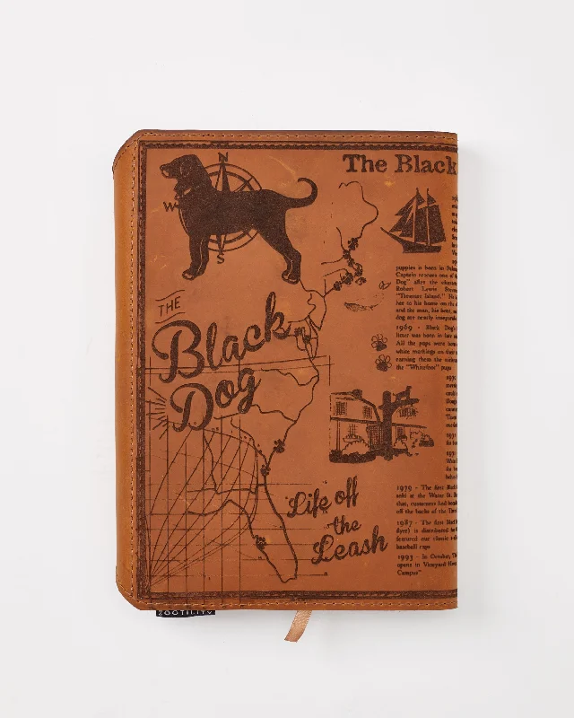 Pet winter warm clothesBlack Dog Dog Leather Journal