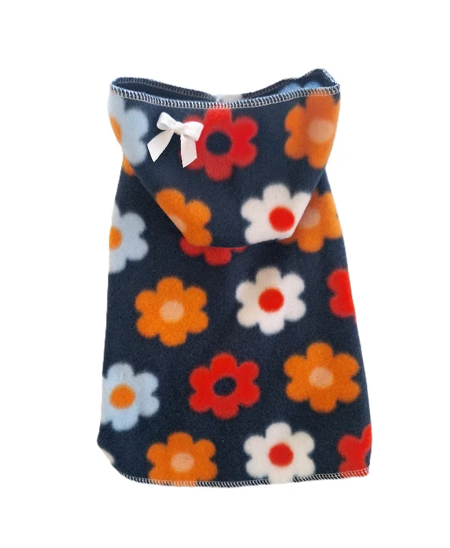 Pet wedding dressesFall Flowers Hoodie Dress