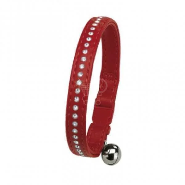 9. **Dog paw cream is winter**Ferplast Lux Cat C 12/19 Eco Synthetic Leather Collar Red