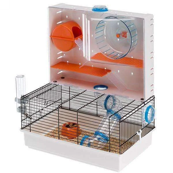 4. **Dog muzzle is breathable**Ferplast Olimpia Hamster cage, with tubes and playing area