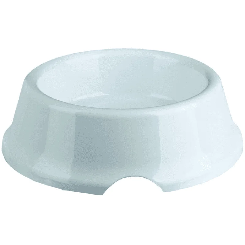 8. **Dog snack bag is portable**Trixie Non Slip Plastic Bowl for Dogs (White)